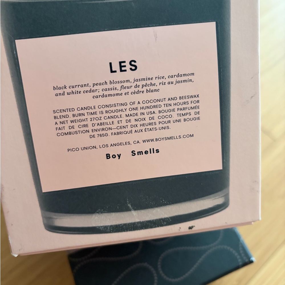 LES Scented Candle - Black